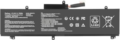 C41N1837 Batteria per Asus Rog Zephyrus G15 GA502 GU502 GU502GU GX502 GU532 GX532 GA502DU GA502GU GA502IV GA502IU GU502DU GU502GV GU502GW GU502LU GU502LV GU502LW GX502GV GX502GW GX502LXS GX502LWS