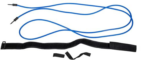 PAMINGONO Schwimmbänder Mit Schwimmzuggürtel Und Schwimm-Bungee-Seil-kit Für Schwimmtraining Und Aqua-Jogging Verstellbar Aufbewahrungstasche