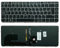 Teclado de portátil para Notebook HP EliteBook 840 G3 745 G3 745 G4 848 G4 836308-001 821177-001 NSK-CY2BV con Puntero y retroiluminación Diseño en español