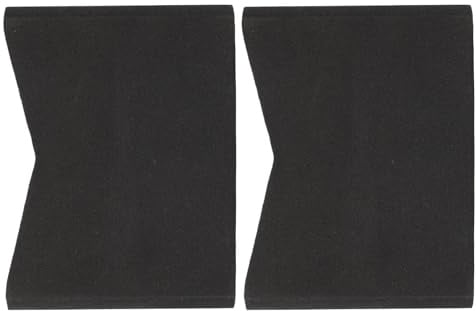 scyca Trommel-Pedalblock, Bassdrum-Teppichblock - Kick-Pedal-Fixierung | Rutschverhinderung, 2 Pedalblöcke, Trommelspielbremsenzubehör, Zubehör