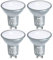 WSMCN GU10 LED Neutralweiß Lampe, 4W Ersetzt 50W Halogenlampe, 4000K 450lm Glühbirnen, 120°Abstrahlwinkel Leuchtmittel, AC 230V Flimmerfrei Strahler, Nicht Dimmbar Energiesparlampe, 4 Stücke