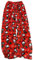 Btofellin Pantalon de pyjama pour femme - Motif chat mignon - Pantalon de Noël confortable en flanelle - Pantalon de détente pour femme - Pantalon de pyjama en coton imprimé, Rouge, L