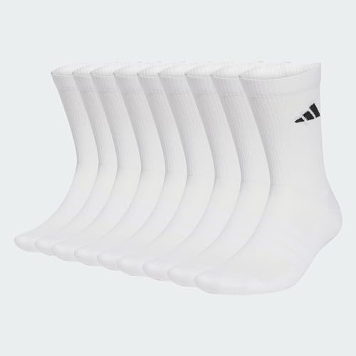 adidas Unisex Essentials Cushioned Crew Sock 10pp Socken (1er Pack)