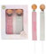 Filo e Poesia Schnullerkette mit Namen, personalisierbar mit Namen bestickt, viele Modelle und Farben, Schnullerband zur Auswahl, tolle Geschenkidee für Babypartys (Gelb-Grün)