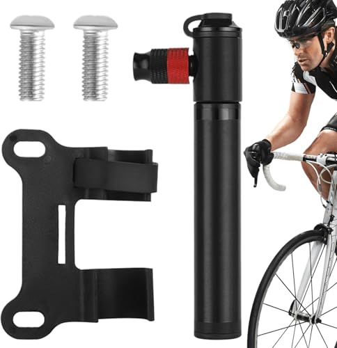 Luft-Fahrradpumpe, tragbarer Mini-CO2-Kompressor für Fahrradreifen | Reifenkompressor 7,5 bar Hochdruck Montage Rahmen Zubehör für Fahrrad