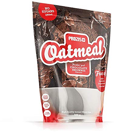 Prozis Oatmeal - Wholegrain, Chocolate Brownie, 500 g