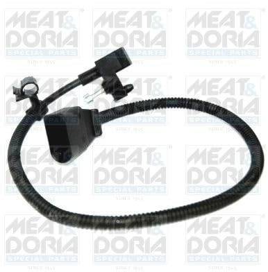 MEAT & DORIA Kurbelwellensensor 87678 480 mm Anzahl der Steckkontakte: 3 mit Schraube Kompatibel mit VW POLO 9N Lupo 6X1, 6E1, SEAT Ibiza III Schrägheck 6L, AUDI A2 8Z0, SKODA Fabia I Combi 6Y5