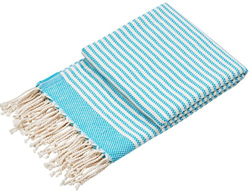 DONE.® Hamamtuch Plaid Lounge Stripes 100 x 180 cm Fb.Petrol