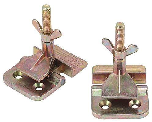 Jadeshay Siebdruck-Scharnierklemmen, 2 Pcs/Set Metall Schmetterling Rahmen Scharnier Klammer Siebdruck Metall Schmetterlingsscharnierklemme DIY Hobby-Werkzeug