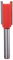 KATUR Double Flute Straight Bits, Double Flute Plunge Router Bit, Carbide Tipped Woodworking Milling Cutter Tool with 1/4 Inch Shank (1/4 Shank;1/2 Width)