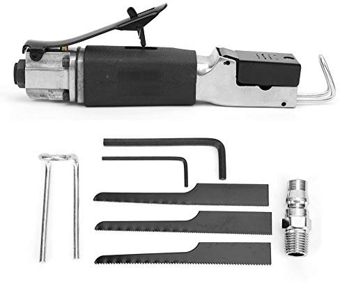 Lame per seghetto alternativo pneumatico Utensile ad aria compressa con impugnatura in gomma morbida con lama taglio con capacità di taglio 1,5 mm