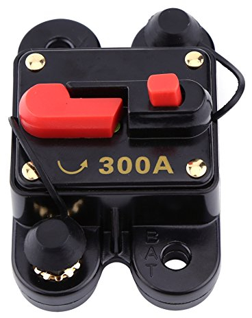 12V-24V 80-300A Sicherungsautomat mit Automatischer Rückstellung für Auto, Schiff, Fahrrad, Stromkreis-Sicherungshalter(300A)