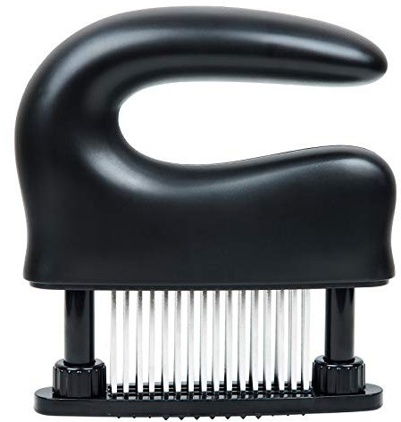 Meat Tenderizer Tool 48-Blades Stainless Steel,Great for chicken, Steak, Pork Loin, Fish, Deer