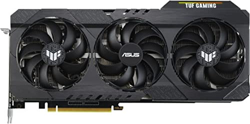 ASUS TUF Gaming NVIDIA GeForce RTX 3060 Ti V2 OC Edition Scheda grafica (PCIe 4.0, 8GB GDDR6, LHR, HDMI 2.1, DisplayPort 1.4a, cuscinetti a doppia ventola, certificazione militare, GPU Tweak II)