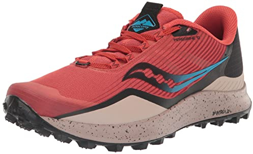 Saucony Men's Zapatillas Deportivas Hombre Peregrine 12 RojoTrack Shoe | Trail Running Shoes