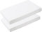 Baby Bettlaken 120x60cm Spannbettlaken 2er Pack Baby Matratzenschoner Spannbetttuch Betttuch aus Polyesterfasern mit bis zu 15 cm Steghöhe Matratzenhöhe