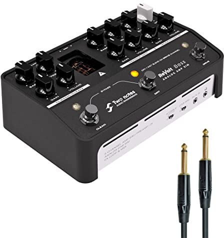 Two Notes ReVolt Bass Preamp Simulator Verstärker + keepdrum Klinkenkabel
