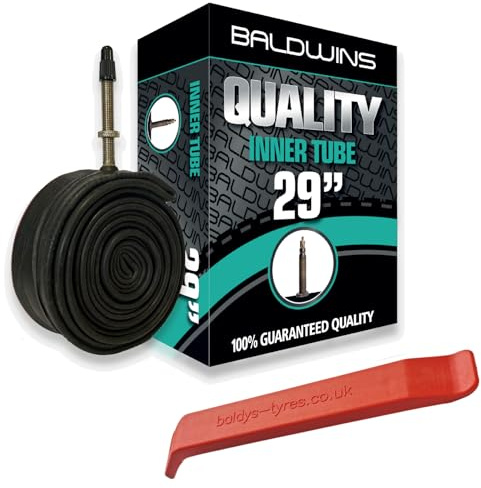 Baldwins Fahrradschlauch 29 x 2,20 bis 2,40 Presta-Ventil & Baldy's Reifenheber