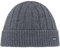 Eisbär Ayo Mütze anthrazit – Outdoor-Mütze mit Merino-Mix (mulesingfrei), Breiter Rippenstruktur & Nahtlosem Design – Wärmende, Atmungsaktive Wintermütze für Damen & Herren