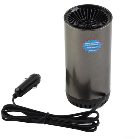 Oniissy Auto Heizung Defroster,150W 12V Autoheizung, Schnellaufheizung, 12 Volt Heizung, 180 ° Drehbasis,Heizlüfter Campingheizung, Auto Defroster Tragbare Auto Heizung für Auto, Camping Usw