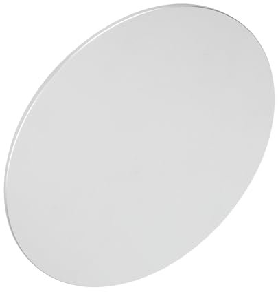 Ausla Swivel Monitor Base, Aluminum Alloy 360 Degree Swivel Stand Rotating Computer Monitor Base Non Slip Tablet Screen Monitor Turntable Stand for Home Office 8.5in Dia Silver