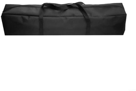Eawfgtuw Borsa portaoggetti per ombrelloni, pieghevole, con cinghia, custodia protettiva per ombrellone da spiaggia, patio, nero (150 x 20 x 20 cm)