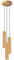 SOLLUX lighting Hängelampe Pendelleuchte Hängeleuchte Deckenlampe Lampe Decke Aluminium 3 Flammig 19,5 x 19,5 x 108 cm Karbon Gold