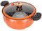 8L Micro Pressure Cooker Anti Stick Pumpkin Pressure Pot with Clear Lid, Suitable for Any Stove, Quick and Nutritious Cooking, Long-lasting, Orange