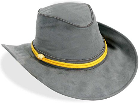 KarnevalsTeufel.de Südstaaten Hut Cowboy Kopfbedeckung grau