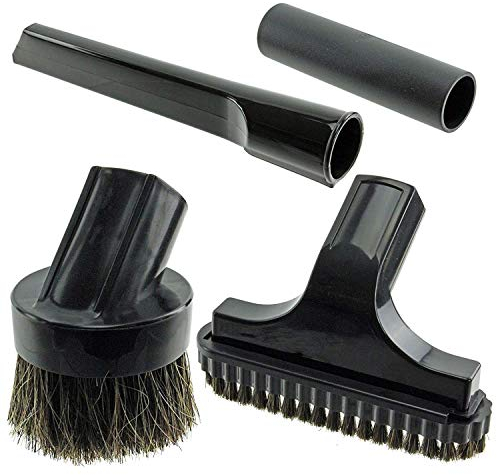 SPARES2GO Mini Brush Stair & Crevice Tool Kit for Numatic Henry Hetty Vacuum Cleaner (32mm)