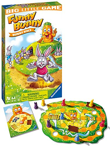Ravensburger Lustiges Hasen-Reisespiel für Kinder ab 4 Jahren