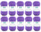 Gründl Wolle Cotton Quick uni - dünne Wolle zum Häkeln - Strickgarn - Häkelgarn - Glänzend und hautfreundlich - 100 % Baumwolle - 10 Knäuel 50 g / 125 m - Nadelstärke 3- 4 - Lila