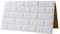 3D Fond d'écran de Mur de Briques Auto-Adhésif DIY Papier Peint Motif de Brique Papier Peint 3D Brique Blanche PE Mousse Anti-Collision pour Des Murs de TV/Décor de Mur de Fond de Sofa White,10pcs