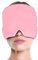 Ice Pack for Migraine, Form Fitting Gel Ice Headache Relief Hat, Reusable Cold Therapy Migraine Relief Cap, for Puffy Eyes, Tension, Sinus & Stress Relief (Pink)