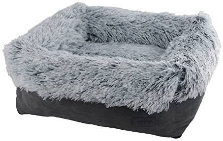Nobby 61763 Komfortbett eckig NURU grau; L x B x H: 100 x 80 x 25 cm