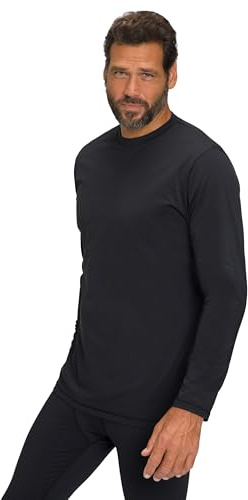 JP 1880 Funktions-Unterhemd, Skiwear, Thermo, Langarm, warm, Rundhalsausschnitt, bis 8 XL schwarz XXL 811837100-XXL