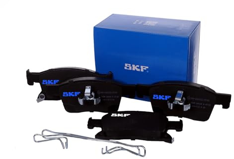 SKF Scheibenbremse Bremsbelag mit Zubehör VKBP 80409 A - 4er Set Position Vorderachse Höhe 78 mm Länge 171 mm Breite 131 mm Dicke 19,5 mm OE Qualität