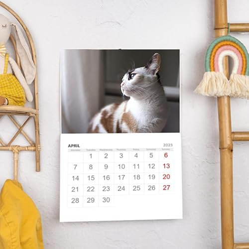 Wanapix | Fotokalender 2025 zum selbstgestalten | Auf Deutsch | Wandkalender mit Foto | Mit Loch zum Aufhängen | 32 x 45 cm | 100% Personalisiert