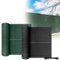 FIVMEN Zaunblende 1x10m Gartenzaun Sichtschutz Zaun 150g/m² HDPE Schattiernetz Balkonsichtschutz mit Kabelbinder Balkon Sichtschutz Wetterfest, Anthrazit