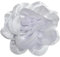 Tissu Satiné Surdimensionné Fleur De Rose Extra Large Grandes Broches Camélia En Soie Broche Pour Femme Fête De Mariage Danse Banquet Robe Costume Accessoires De Cérémonie Bijoux Cadeaux (Blanc)