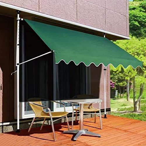 FGDIUCVN Tenda telescopica per Patio Tenda da Sole per Balcone Tenda da Sole Regolabile manualmente, Tenda da Sole per Patio Fai da Te, Riparo ombreggiante Retrattile, Balcone Facile da Spo