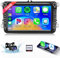【2+64G】 Hodozzy Carplay Autoadio für VW Passat Golf Seat Altea Skoda Octavia mit USB/Type-c/Navi/WiFi, 7 Zoll VW Autoradio Bluetooth mit Android Auto/EQ/Mirror Link/FM/RDS/SWC/USB+Rückfahrkamera