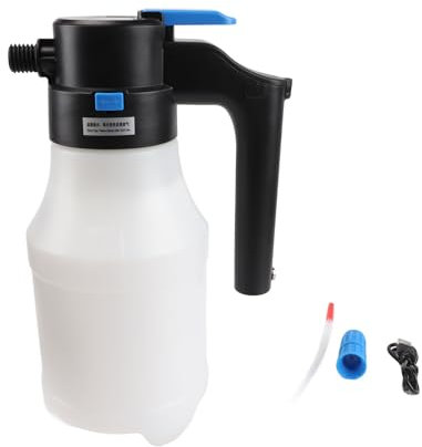 WODHMIEY Pulverizador Eléctrico de Espuma para Coche, 1.5L, Presurizado, con Batería Recargable de 1800mAh, Compatible con Limpieza para Coches y Más, Pulverizador Coche Eléctrico