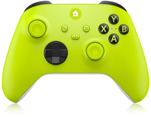 Xbox Controller Wireless für Xbox One, Xbox Series X/S, Xbox One X/S,Controller mit 3.5mm Kopfhörerbuchse,mit 2.4GHz Wireless Adapter,Gelb