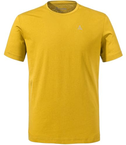 Schöffel Herren T-Shirt Oberteil Funktionsshirt T-Shirt Hohberg, Farbe:Gelb, Größe:54, Artikel:-5205 Molten Gold