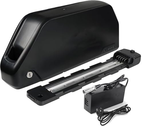 48V 30Ah Ebike Akku, 48V 30Ah Ebike Batterie Fahrrad Batterien mit Ladegerät, 5 Pin Grundplatte für 100W 200W 350W 500W 750W 1000W Elektrofahrrad Scooter Motor 48V 30AH