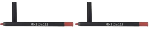 ARTDECO Soft Lipliner Waterproof - Wasserfester, langanhaltender Lippenkonturenstift - 1 x 1,2 g (Packung mit 2)