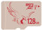 BRAVEEAGLE 128GB Micro SD Card Class 10 microSDXC Memory Card for Dash Cam/Digital Cameras/Switch (128GB UHS-I 3)