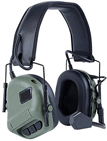 ACEXIER Tactical Headset Militärschießen Airsoft Kopfhörer Jagd im Freien Schallverstärkung Gehörschutz Anti-Noise-Headset