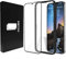 CELLBEE Kompatibel mit iPhone 12 12 Pro für Panzerglas The Curved, inkl. Applikator, Hörmuschel-Staubschutz-Gitter Unsichtbar, Premium Displayschutzfolie, 4D Schutzfolie, Glas Panzerfolie